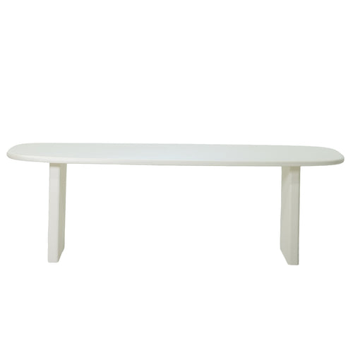 Giga Meubel Eettafel Gin - Deens Ovaal - Beige - 240cm - vtwonen shop