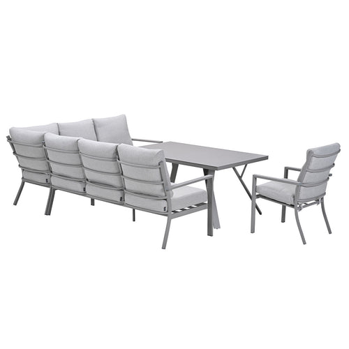 Garden Impressions lounge dining set Senja valley sand - 4-delig - rechts incl stoel - vtwonen shop