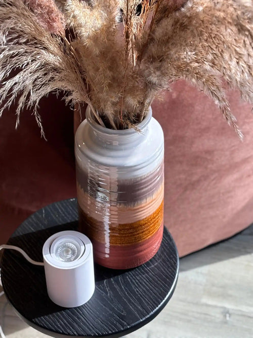 Ylumen tafellamp Fury - 1 lichts - 8  x 10   cm - wit - vtwonen shop