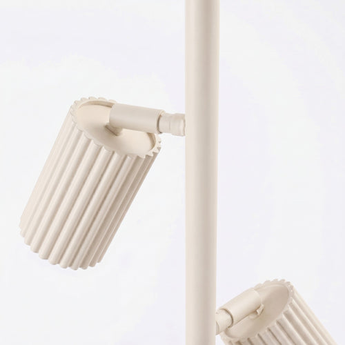 Sollux Lighting Vloerlamp KARBON 3 beige - 30x30x155cm