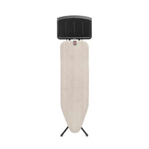 Brabantia Strijkplank B, 124x38 cm, solide stoomunithouder - Denim Grey