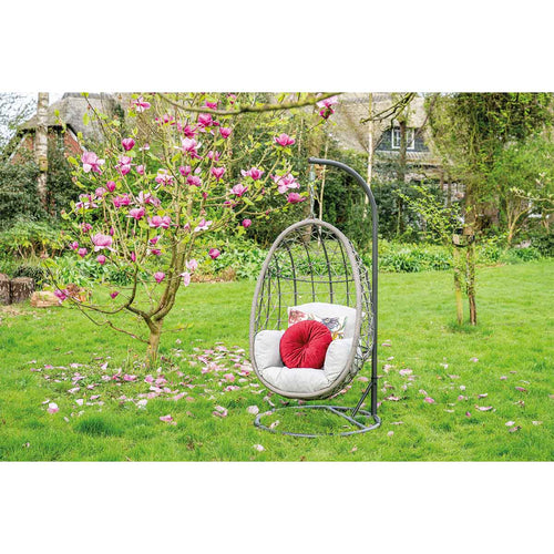 Garden Impressions hangstoel Panama swing egg- rope taupe - vtwonen shop