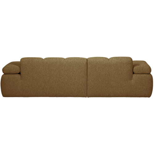 WOOOD chaise longue bank links Mojo - Bouclé - Geel/Bruin Melange