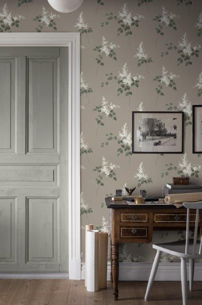 Borastapeter behang bloemen bruin - 53 cm x 10.05 m - 660377 - vtwonen shop