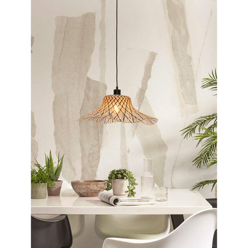 GOOD&MOJO hanglamp Ibiza - bruin - Ø50cm - vtwonen shop