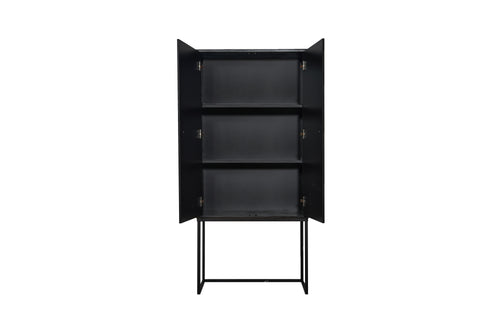 Kast dressoir met 2 deuren van MDF met CHAMPETRES patroon