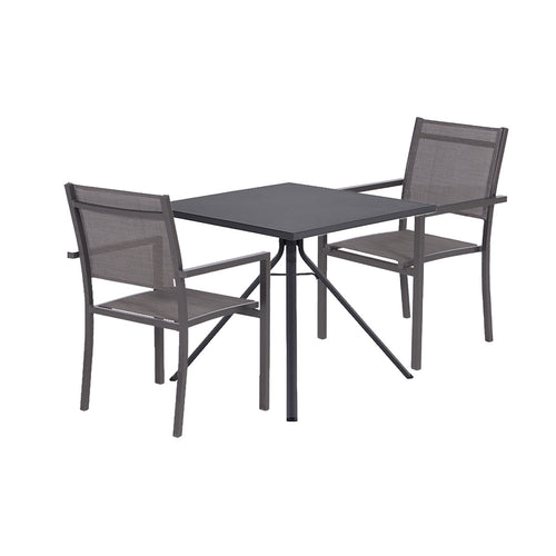 Garden Impressions tuinset Moon - Rimini donker grijs 3-delig - vtwonen shop