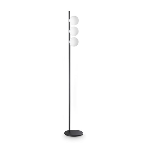 Ideal Lux BINOMIO Vloerlamp met meerdere armen, zwart, 3x G9