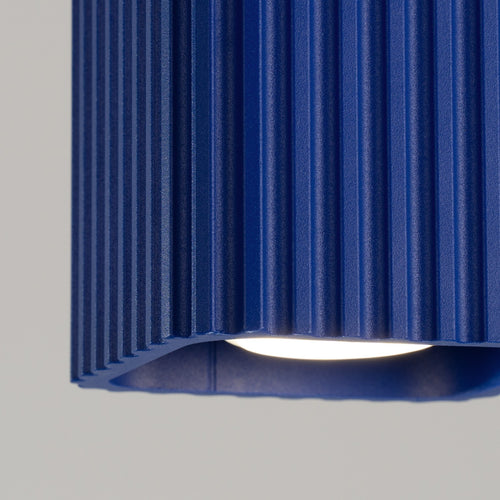 Sollux Lighting Plafondlamp RIFF 1 ultramarijn GU10 - 10x10x10cm