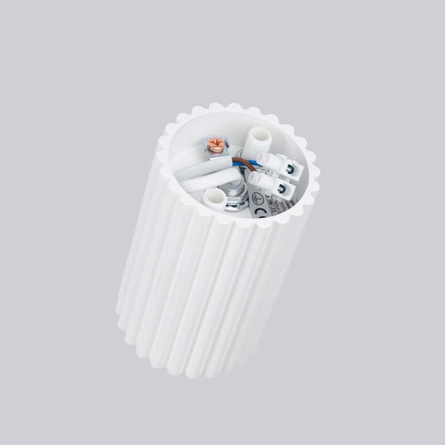 Sollux Lighting Plafondlamp KARBON 10 wit - 6,5x6,5x10cm