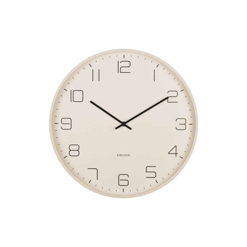 Karlsson wandklok Lofty - wit - Ø40cm
