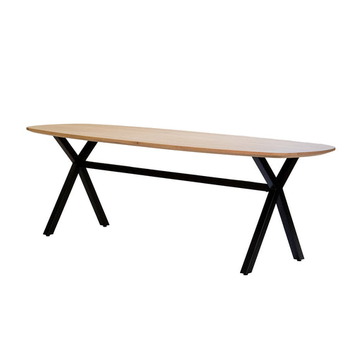 DÉJA Living Eettafel Nils - Deens Ovaal - Eikenhout - 200cm - vtwonen shop