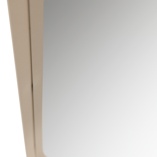 WOOOD spiegel Doutzen - Metaal - Zand - 110x40x5