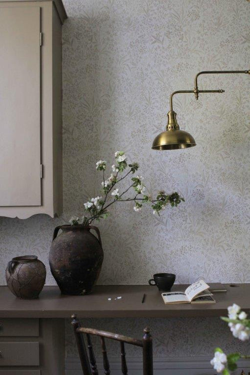 Borastapeter behang bladeren beige - 53 cm x 10.05 m - 661030 - vtwonen shop