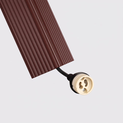 Sollux Lighting Hanglamp RAYO 3P bruin - 20x20x108cm