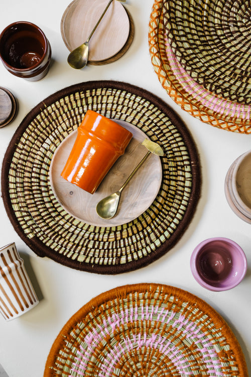 Household Hardware - Placemat - Zeegras - Bruin - vtwonen shop