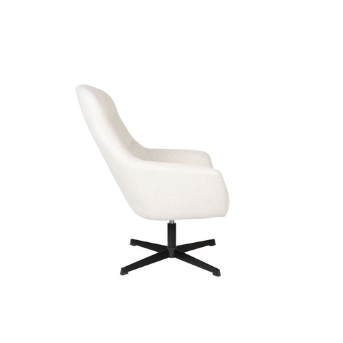 Housecraft Living Yuki Fauteuil Draaibaar Off White - vtwonen shop