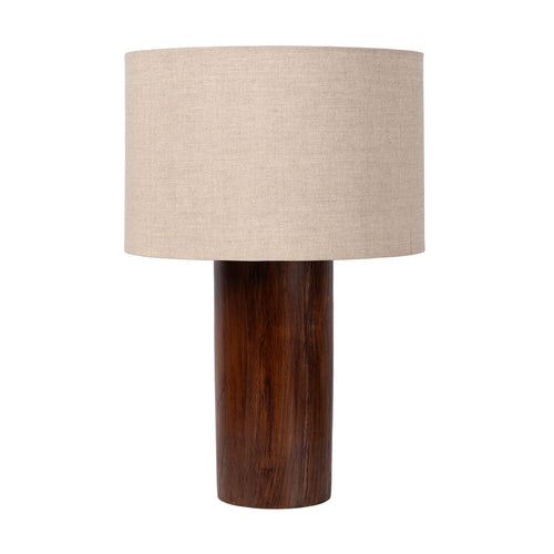 Atmooz tafellamp Japura - beige - Ø 31 x H 45 cm - E27