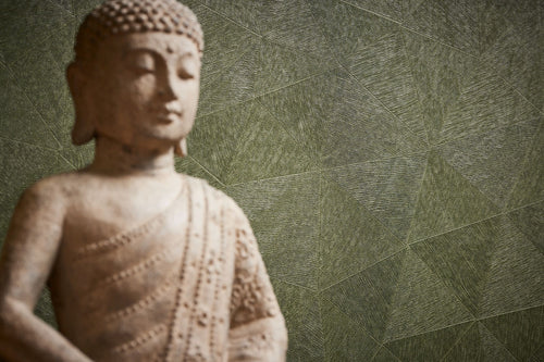 Livingwalls behang grafisch motief groen - 53 cm x 10.05 m - AS-391295 - vtwonen shop