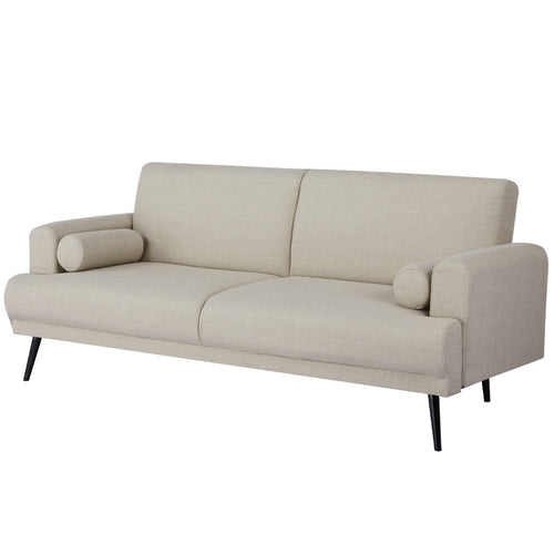 Giga Meubel Slaapbank Jason - Beige Stof - 209x91x85cm