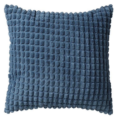 Dutch Decor - KUSSENSET - 4-delig - Texture Harmony - 45x45 cm - inclusief binnenkussens - blauw