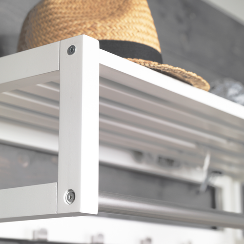 Rowico Home Confetti kapstok met hoedenplank wit - 80 cm - vtwonen shop