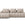 Cosmopolitan Design Uitklapbare hoekbank links met opbergdoos Linz 3-zits, structurele stof beige - 142x275x84cm