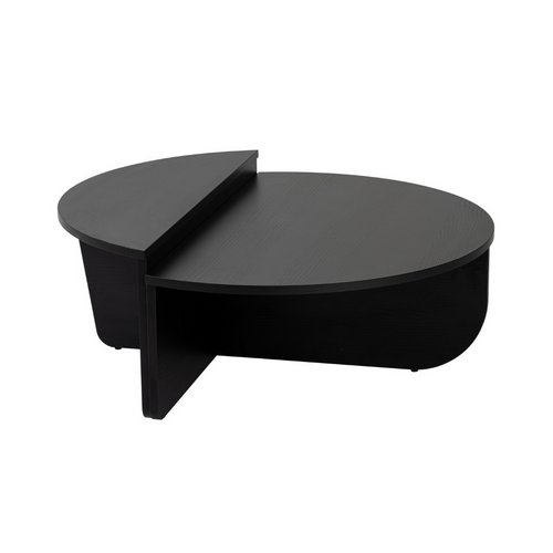 Calicosy - ORION Set van 2 salontafels - Licht hout - 90x90x35 cm