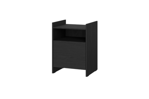 noo.ma TOOPT Nachtkastje - Vulcano Black laminate - vtwonen shop