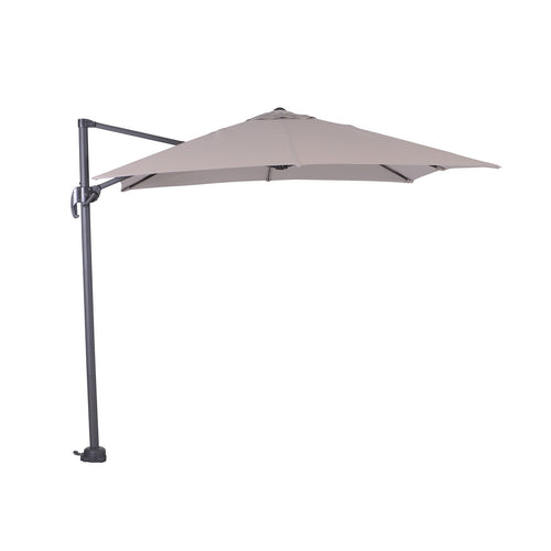 Hawaii parasol S - 250x250 cm - carbon black - zand
