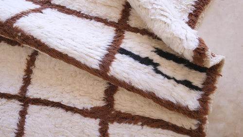 AFK Living vloerkleed Berber - handgemaakt - Wol - 200 cm x 300 cm