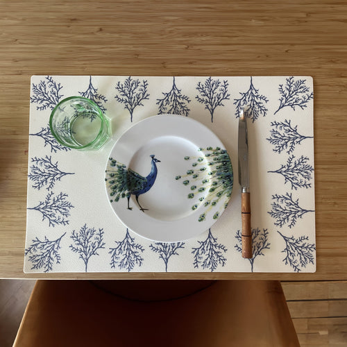 Catchii Placemat coral blue - vtwonen shop