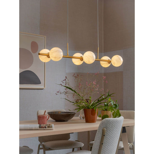 it's about RoMi hanglamp Carrara - wit - 105x30x12cm - vtwonen shop