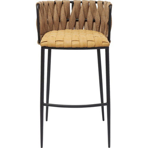 Kare Design Barkruk Cheerio - geel - vtwonen shop