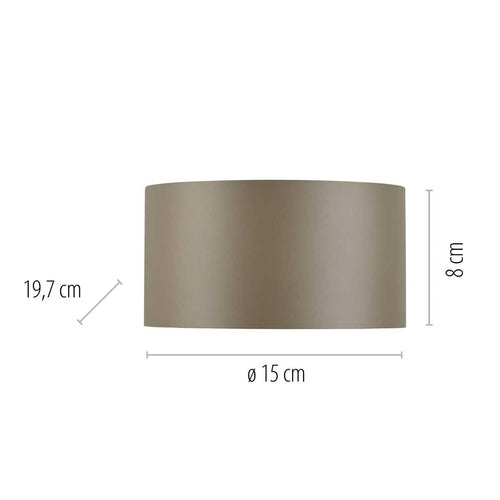 Neuhaus PURE wandlamp Clipse - 2 lichts - 19.7  x 8   cm - champagne