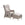 Garden Impressions loungestoel Marbella vintage willow incl voetenbank