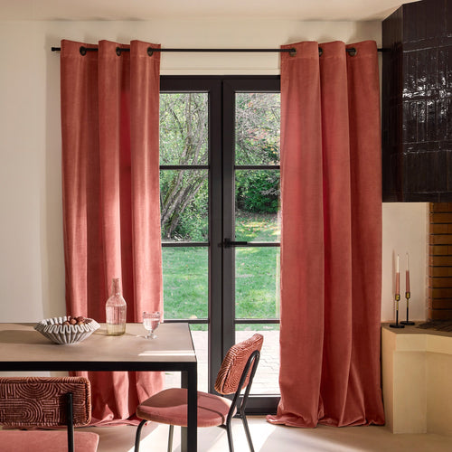 Madura Gordijn Dalila roze perzik 137x350 cm