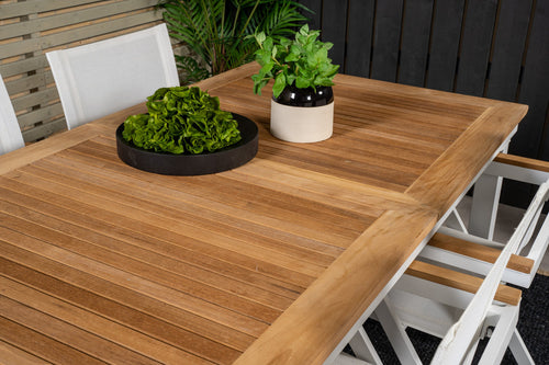 Rebellenclub  Tonga Tuinstoel - Set van 2 - Wit