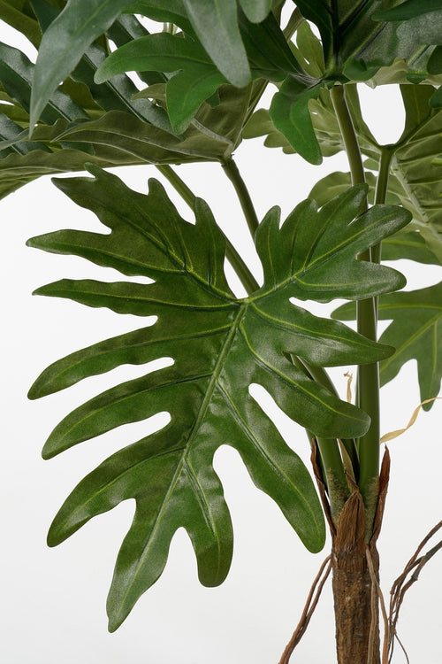 Mica Decorations Philodendron Kunstplant - H140 x Ø110 cm - Groen