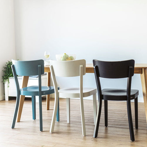 Fameg Fergus Houten Eetkamerstoel Wit - vtwonen shop