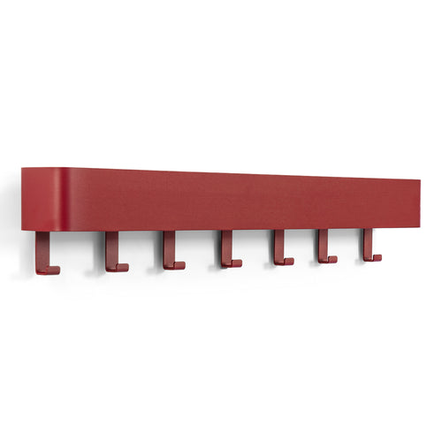 Spinder Design kapstok Dax Play 7 - Burgundy - 7 haken