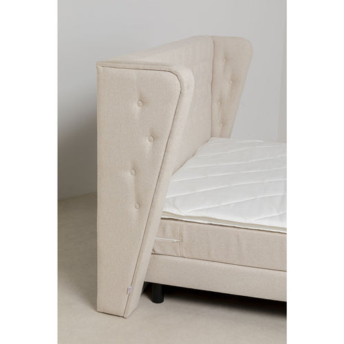 Kare Design Bed Boxspring Benito Moon - creme - 180x200cm - vtwonen shop