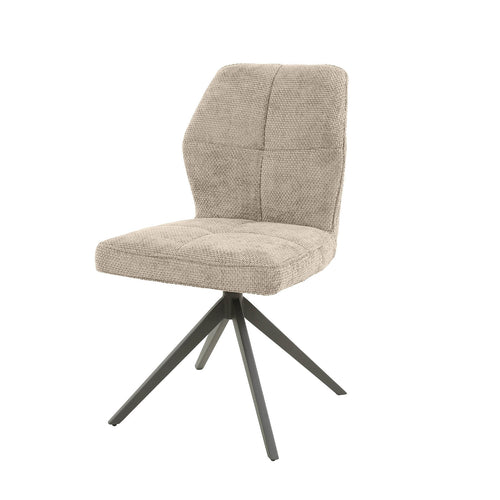 Giga Meubel Eetkamerstoel Spring - Taupe Stof - vtwonen shop