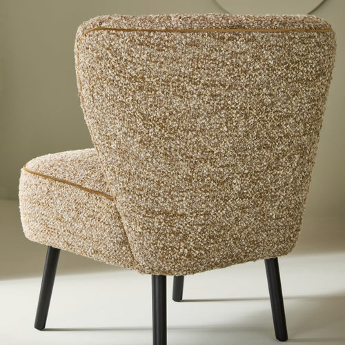 Calicosy - fauteuil GINA - B74 cm - Bruin 74x61x72 cm