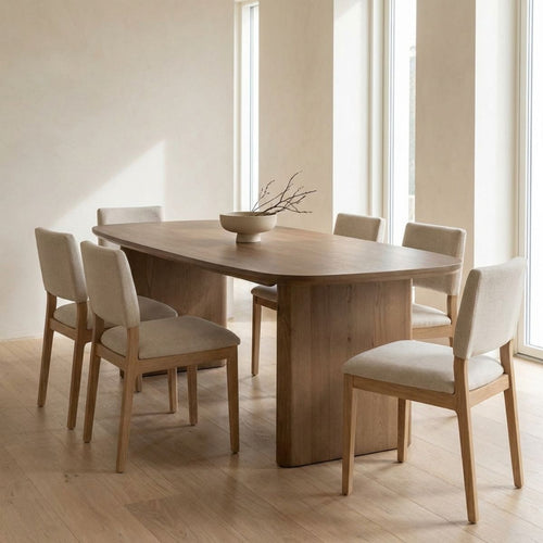 DÉJA Eettafel Meira Bruin Eiken 270cm