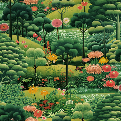 Graham & Brown Vliesbehang - Arley Garden Day