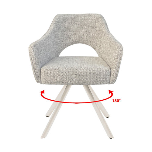 Livingfurn eetkamerstoel Helen Sand - naturel - set van 2 - vtwonen shop