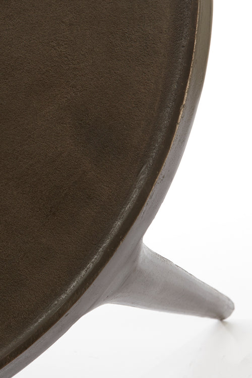 Light & Living salontafel TOBIAS - Ø75x44cm - bruin - Set van 2 - vtwonen shop