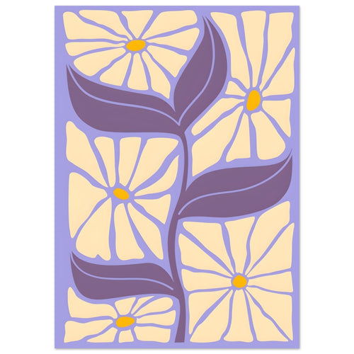 Artfulprints  Matisse - Floral form   poster 50x70 cm