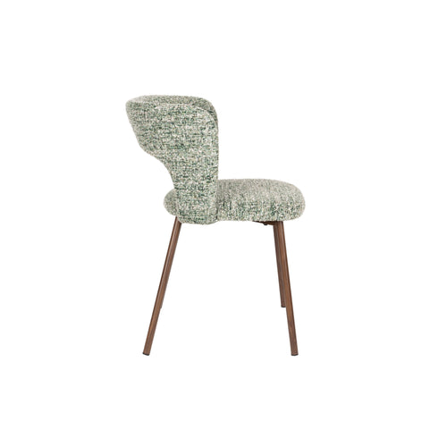 Housecraft Living Chelsea Eetkamerstoelen Groen - Set van 2